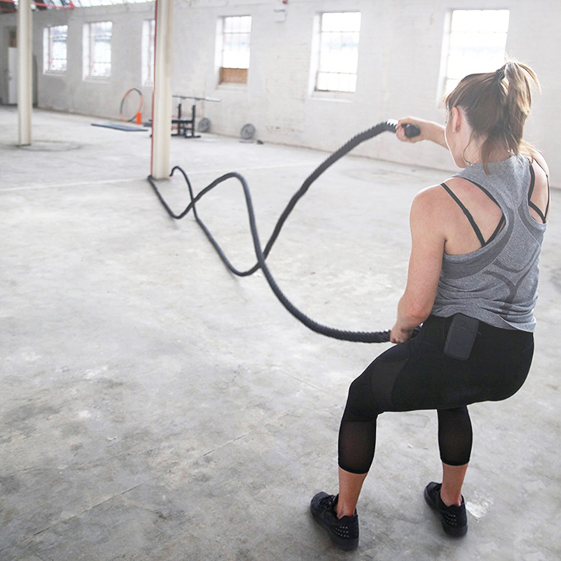 9M/12M/15M Fitness Battle Rope - Crossfit No Equipment avis et prix