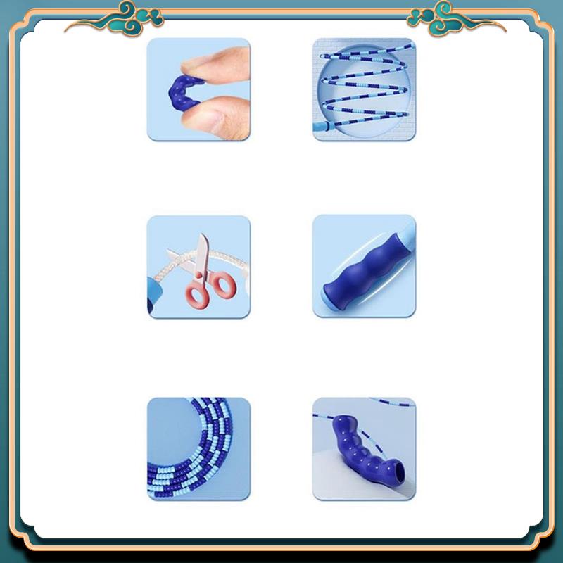 Bamboo Knot Rope Skipping Fitn - Skipping Rope Pvc avis et prix
