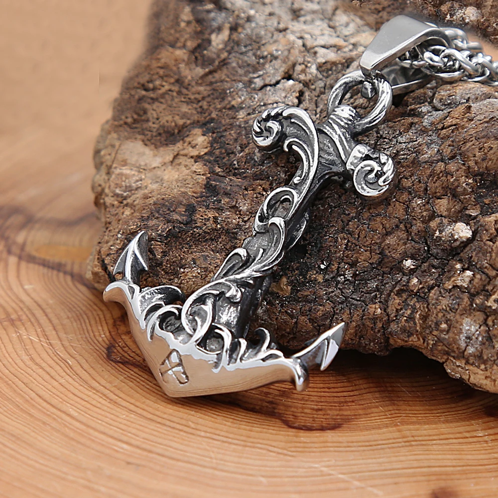 Punk Vintage Stainless Steel A - Battle Rope Anchor avis et prix