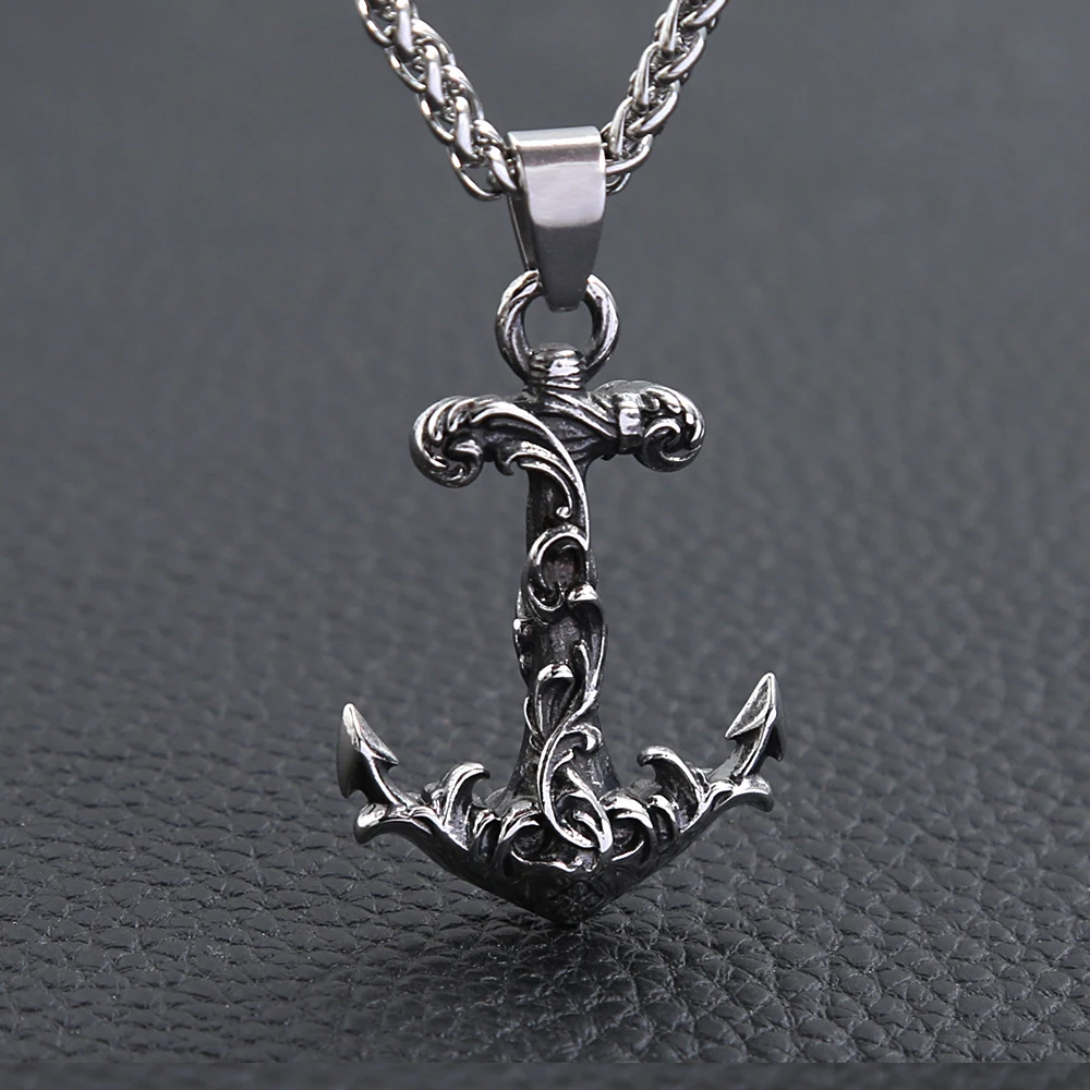 Punk Vintage Stainless Steel A - Battle Rope Anchor avis et prix