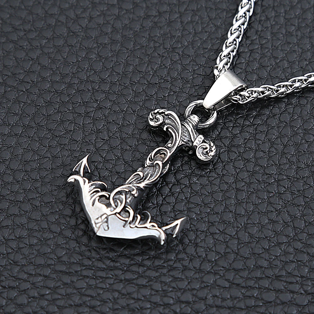 Punk Vintage Stainless Steel A - Battle Rope Anchor avis et prix