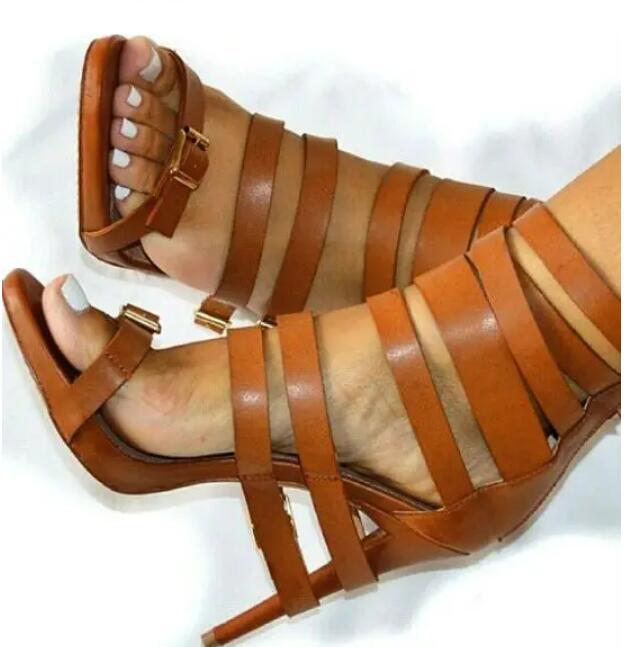 Summer Women Brown Leather Buc - Crossfit Outfit avis et prix