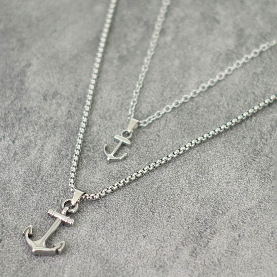 Hiphop Anchor Necklace For Men - Battle Rope Anchor avis et prix