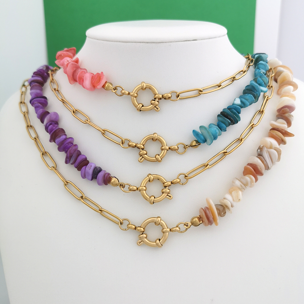 Anchor Clasp Necklace Women Ch - Battle Rope Anchor avis et prix