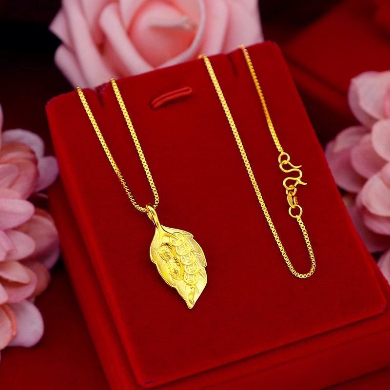 Pure 18K Yellow Gold Pendant N - Battle Rope Anchor avis et prix