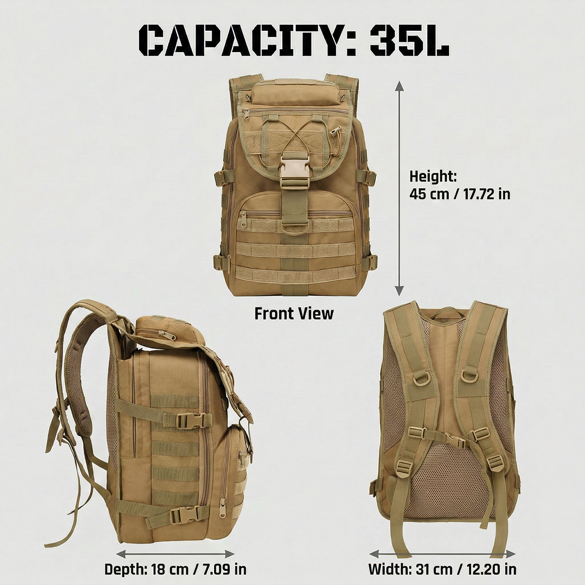 35L Gym Training Backpack for  - Crossfit Workout Gear avis et prix