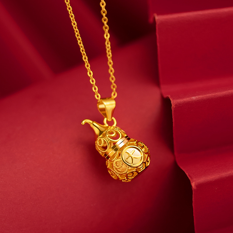 Pure 18K Gold Necklace Lucky H - Battle Rope Anchor avis et prix