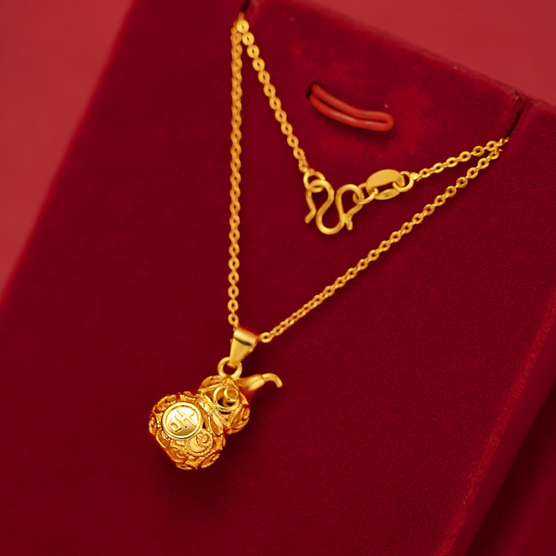 Pure 18K Gold Necklace Lucky H - Battle Rope Anchor avis et prix