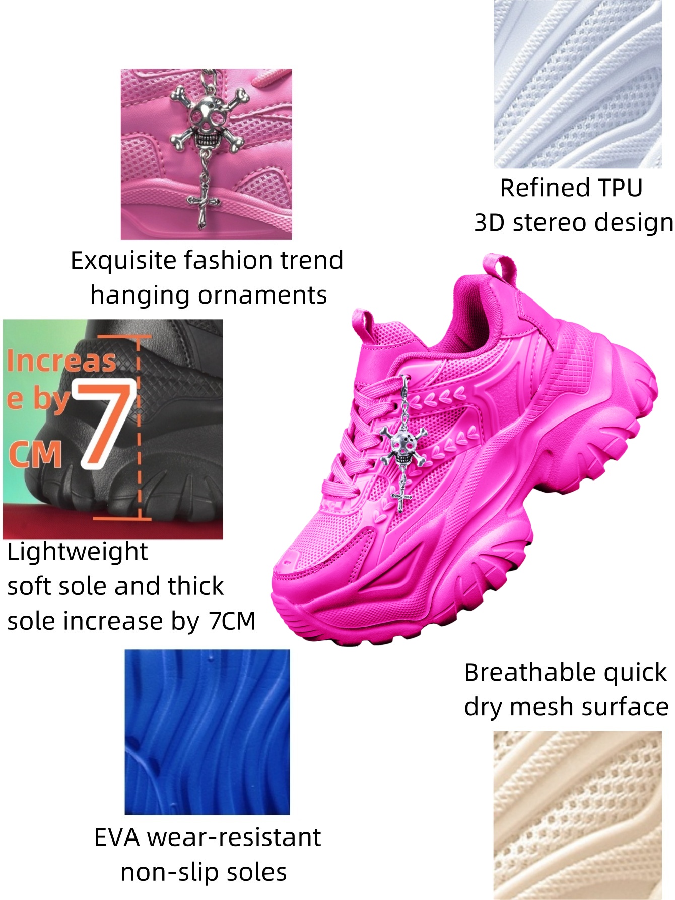 Women's Height-Increasing 7cm  - Crossfit Accessory Work avis et prix