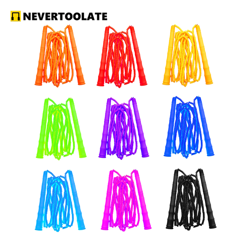 NEVERTOOLATE NO LOGO PVC beads - Skipping Rope Pvc avis et prix