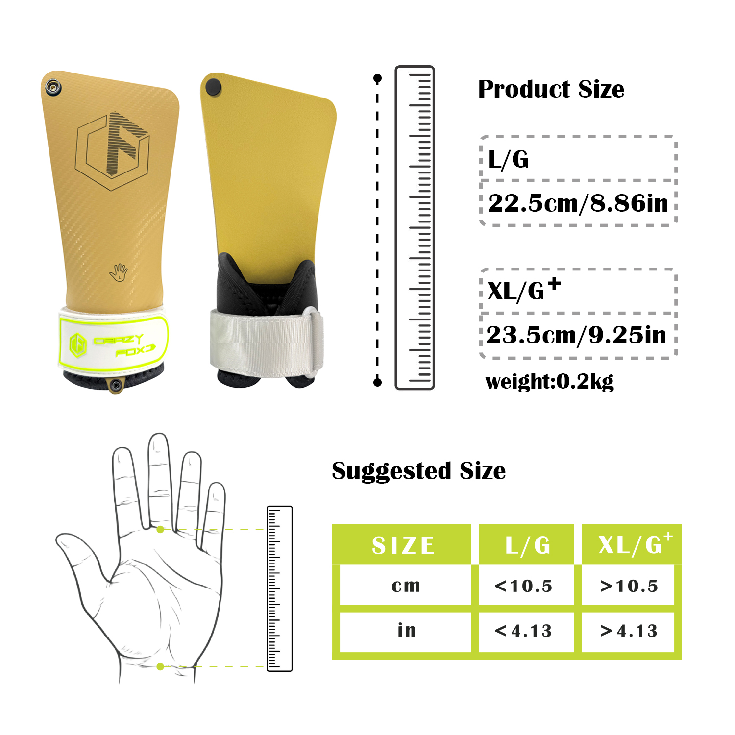 Natural Rubber Anti‑Slip Palm  - Crossfit Gear Bag avis et prix