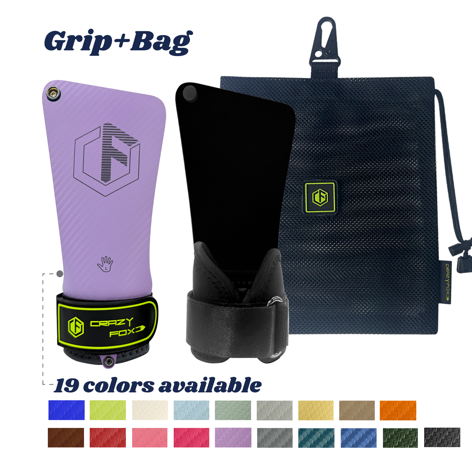 Natural Rubber Anti‑Slip Palm  - Crossfit Gear Bag avis et prix