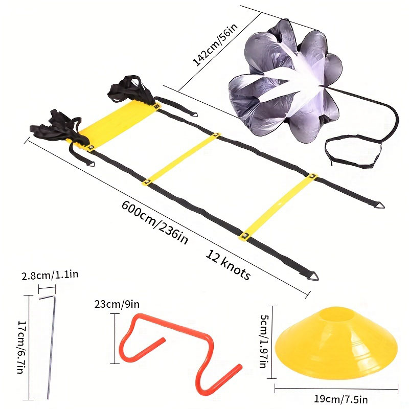 1 Set Speed Agility Training S - Skipping Rope Pvc avis et prix