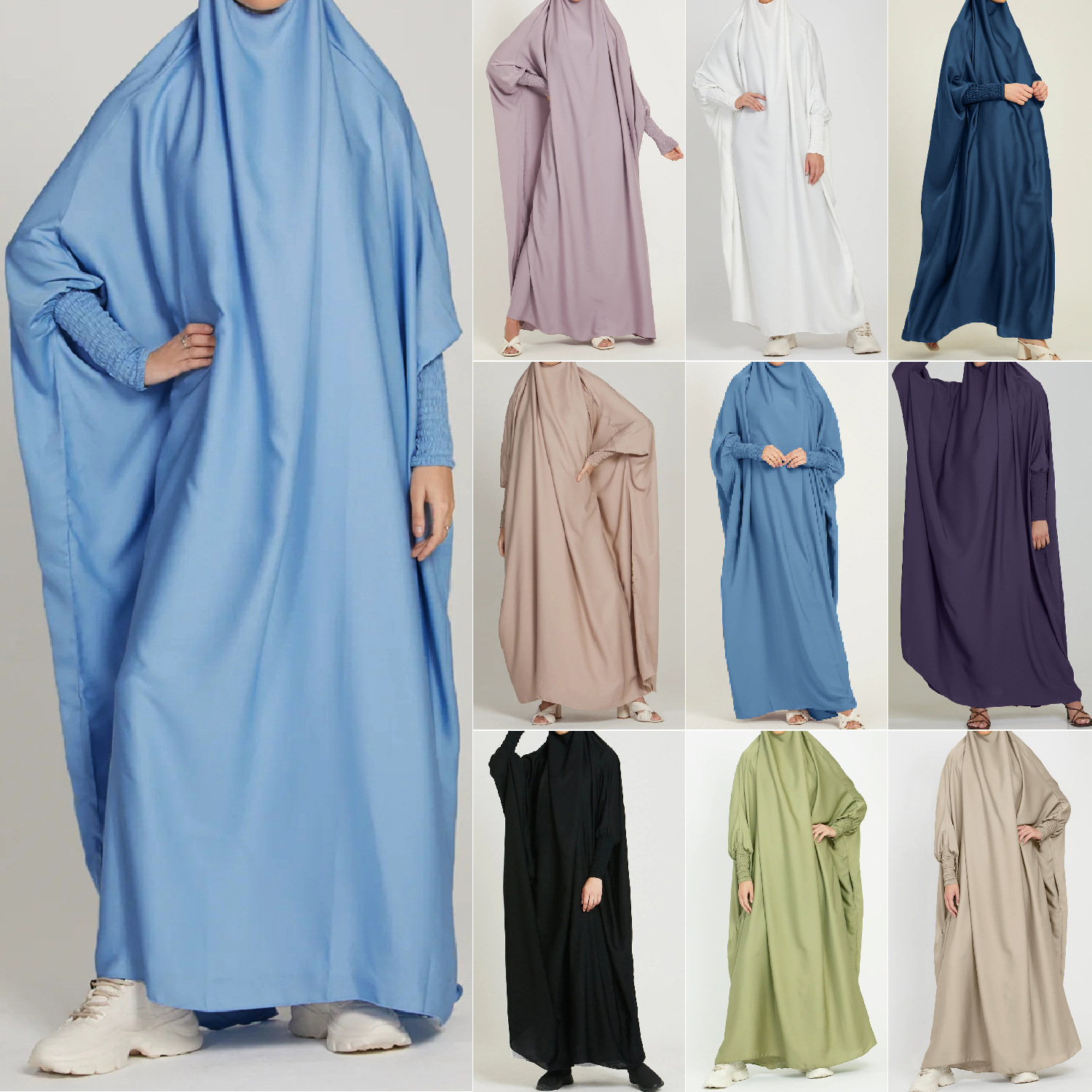Solid Color Robe Dress Long Dr - Crossfit Indonesia avis et prix