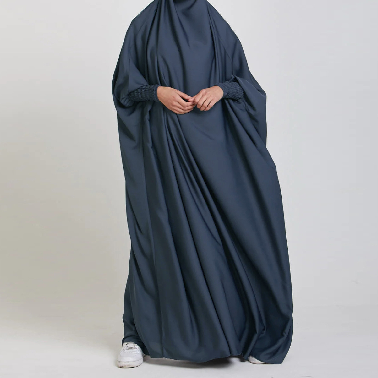 Solid Color Robe Dress Long Dr - Crossfit Indonesia avis et prix