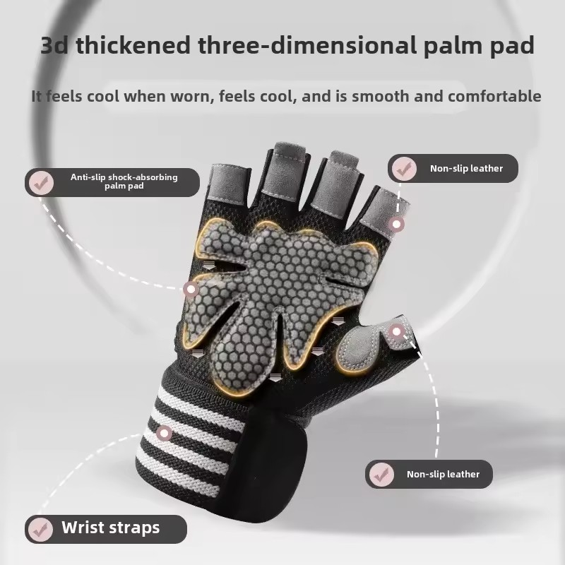 1 Pair Dumbbell Gloves Men Wom - Crossfit Workout Gear avis et prix