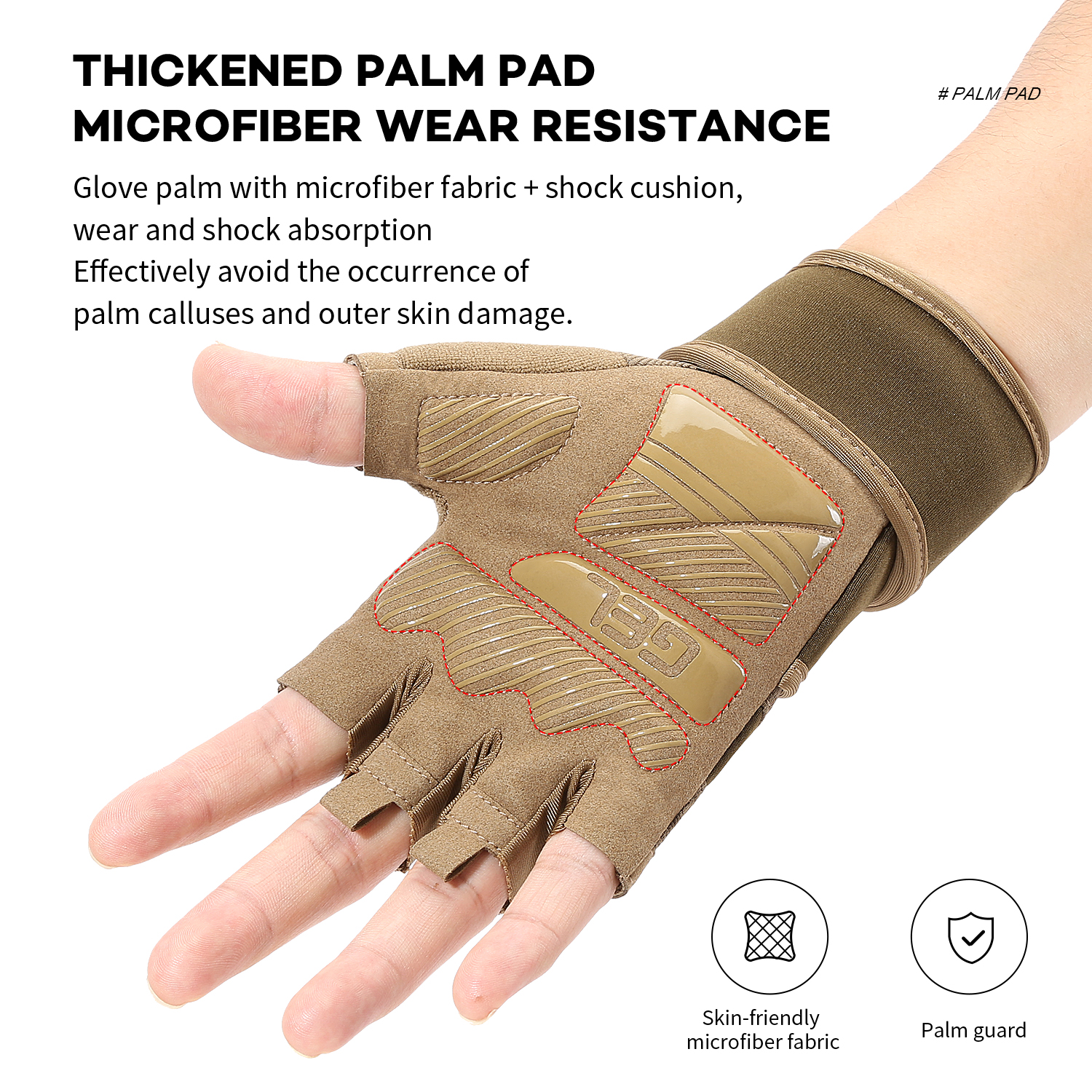 Cycling Gloves Half Finger Gym - Crossfit Workout Gear avis et prix