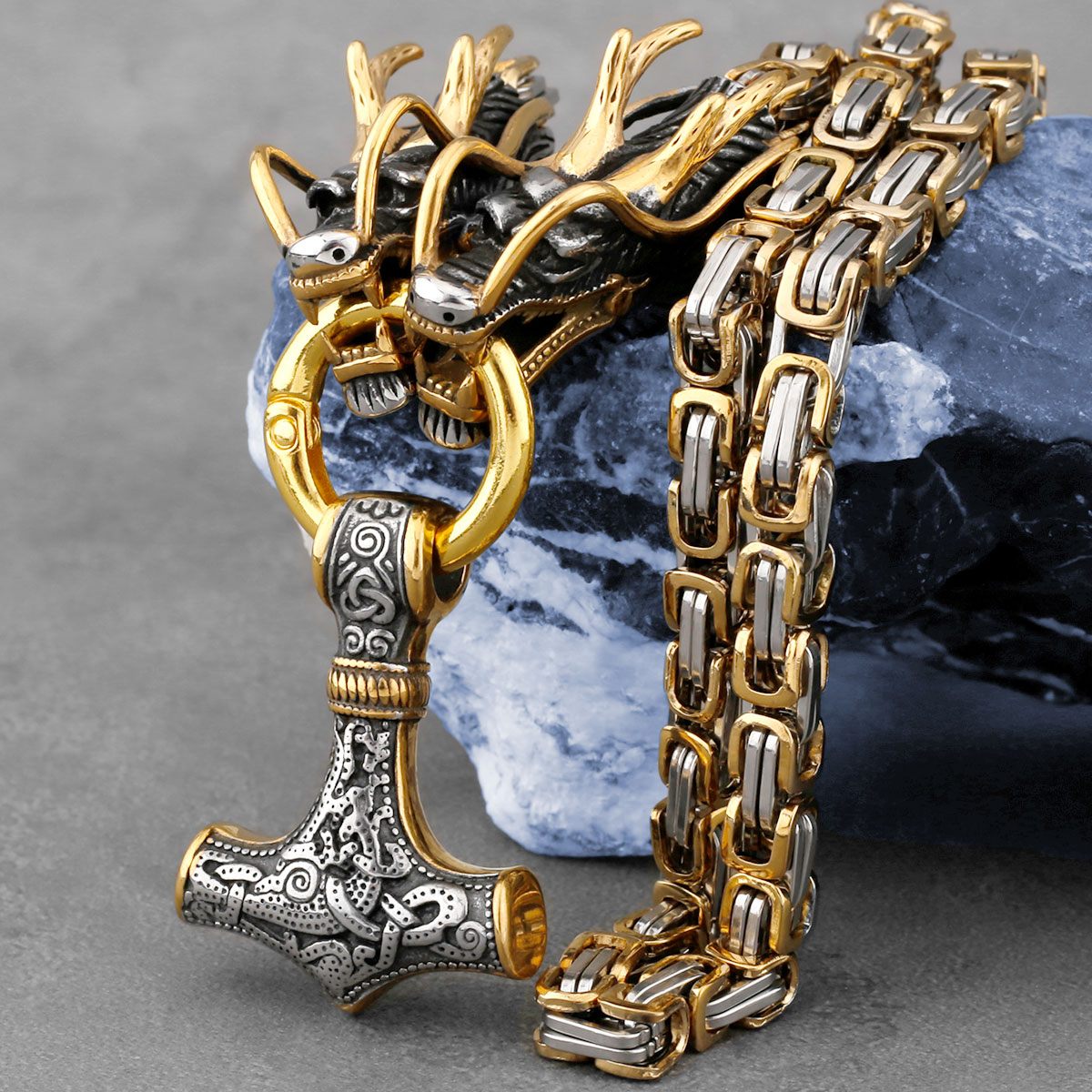 Stainless Steel Viking Dragon  - Battle Rope Anchor avis et prix