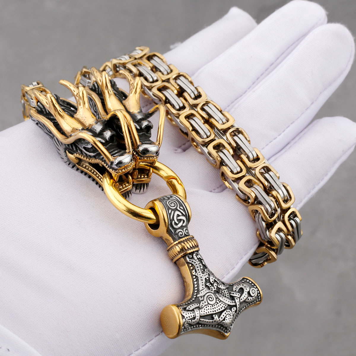 Stainless Steel Viking Dragon  - Battle Rope Anchor avis et prix