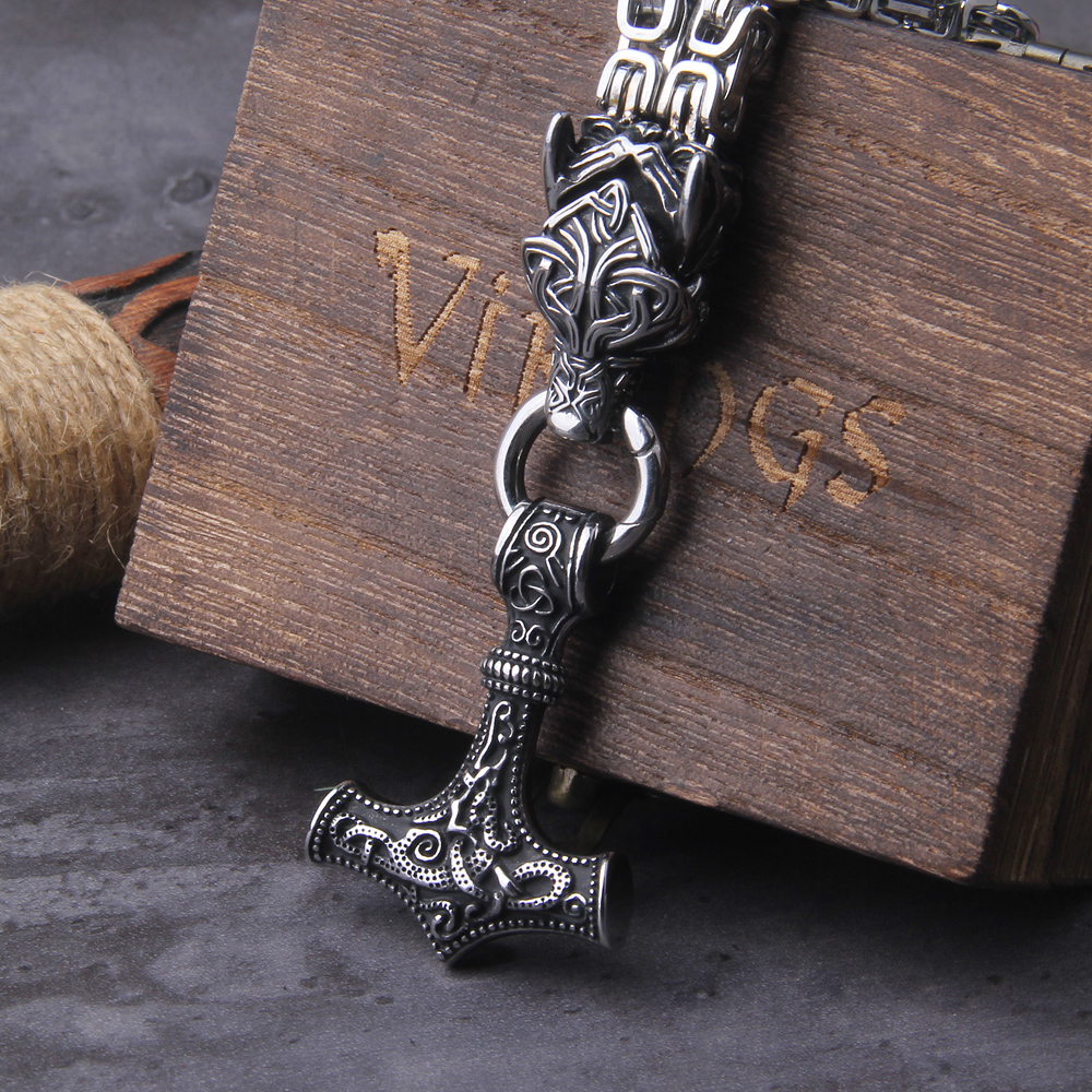Never Fade Men Celtic Wolf Nec - Battle Rope Anchor avis et prix