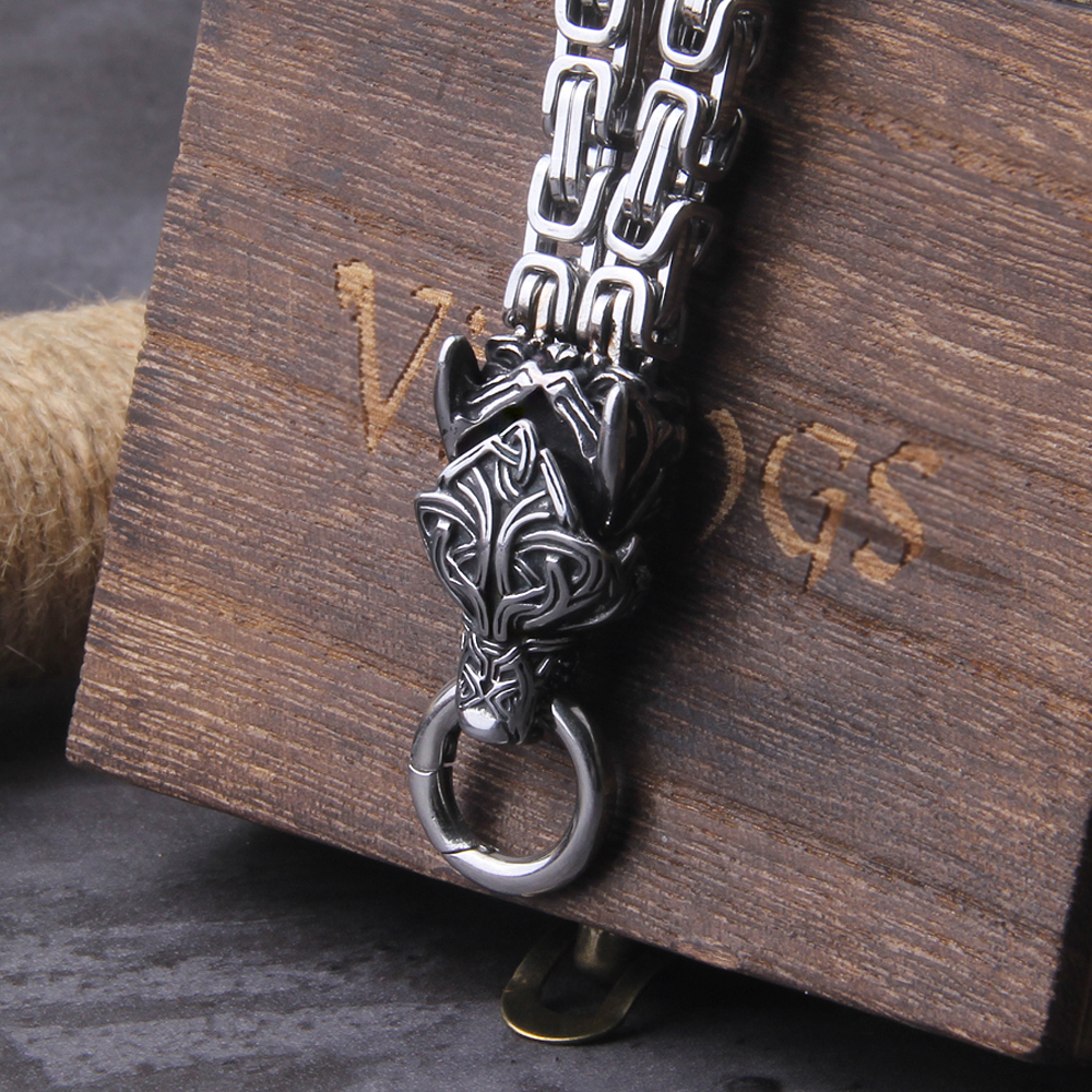 Never Fade Men Celtic Wolf Nec - Battle Rope Anchor avis et prix